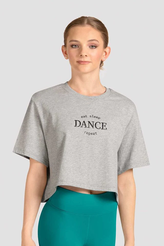 Ladies Mirella Celeste Printed Crop Top