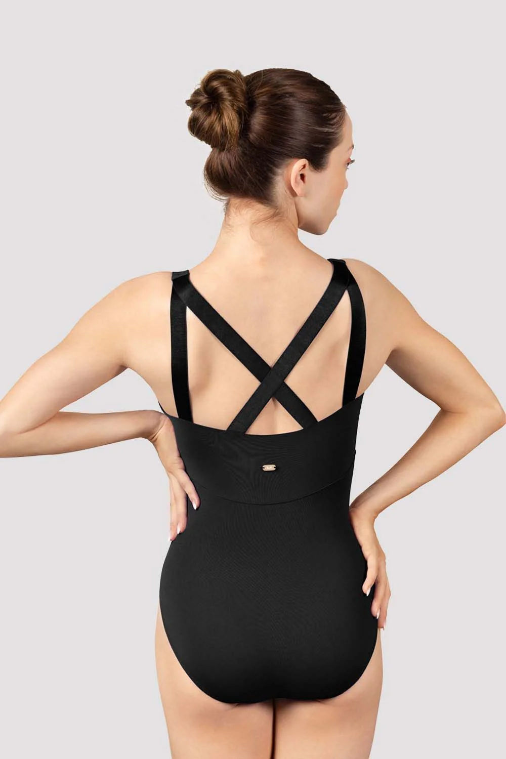 Ladies Mirella Majesty Cross Back Leotard - Image 2