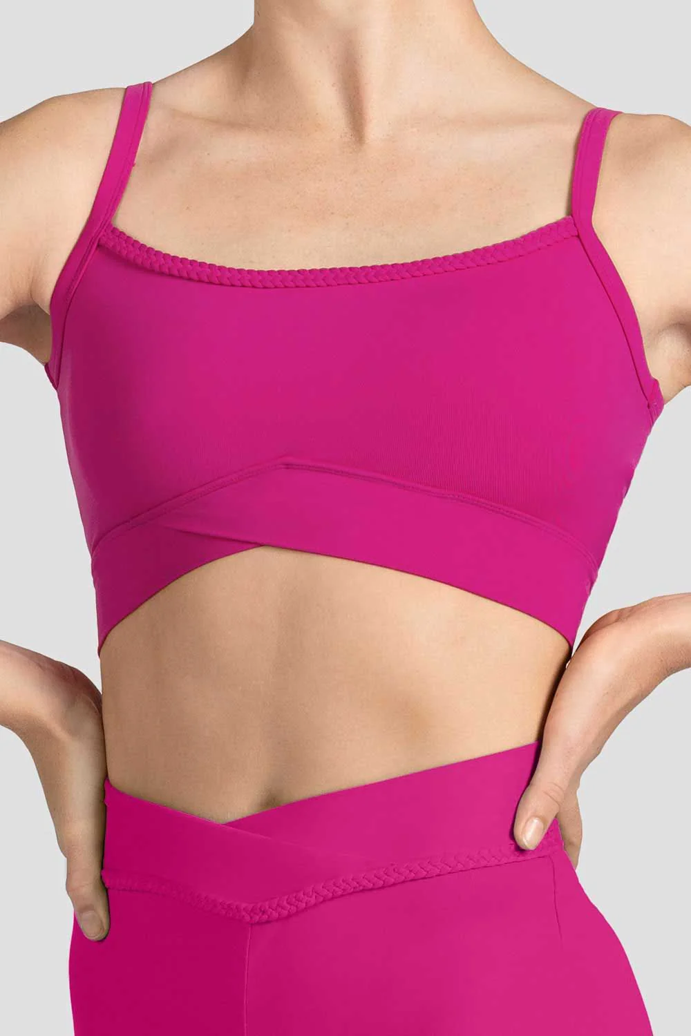 Ladies Mirella Miami Camisole Crop Top - Image 3