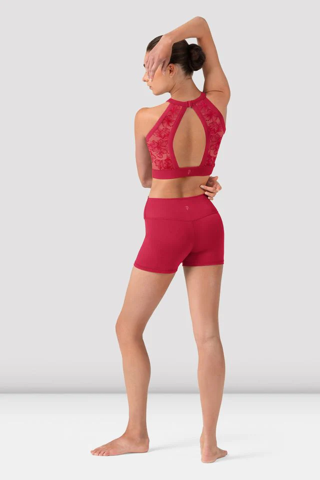 Ladies Nina Floral Crop Top - Image 3