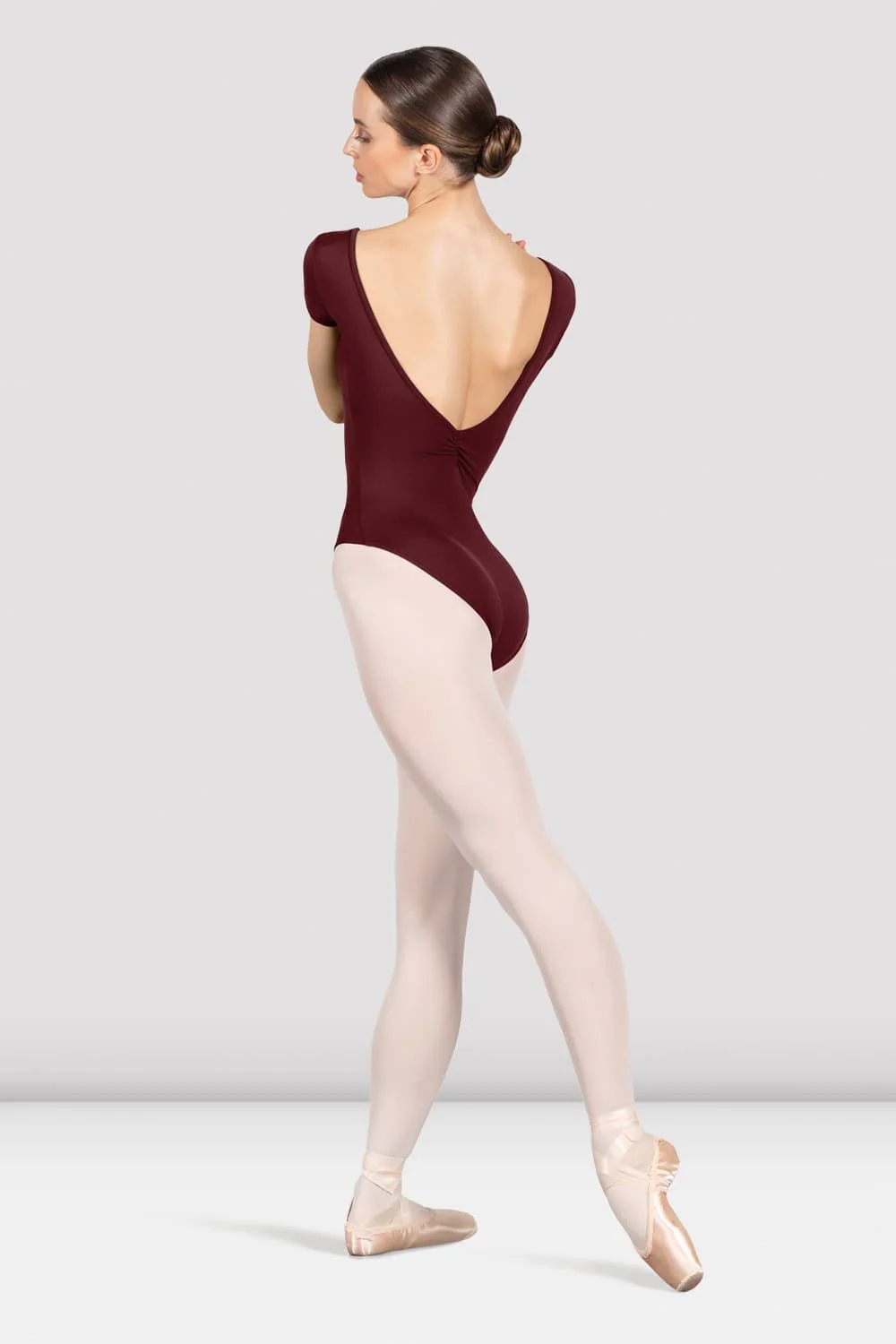 Ladies Penny Cap Sleeve Leotard - Image 2