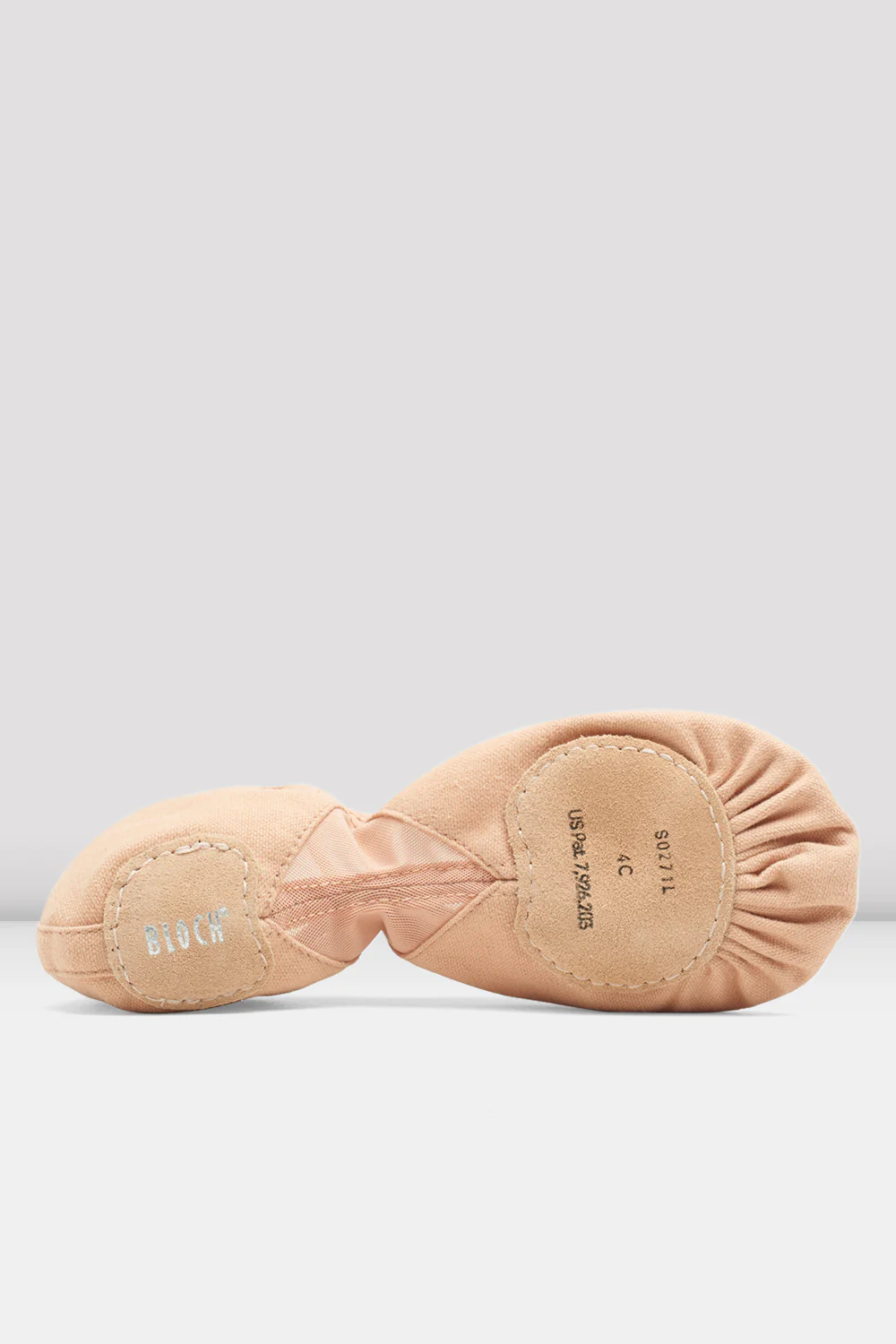 Ladies Pro Arch Canvas Ballet Shoes - Image 4