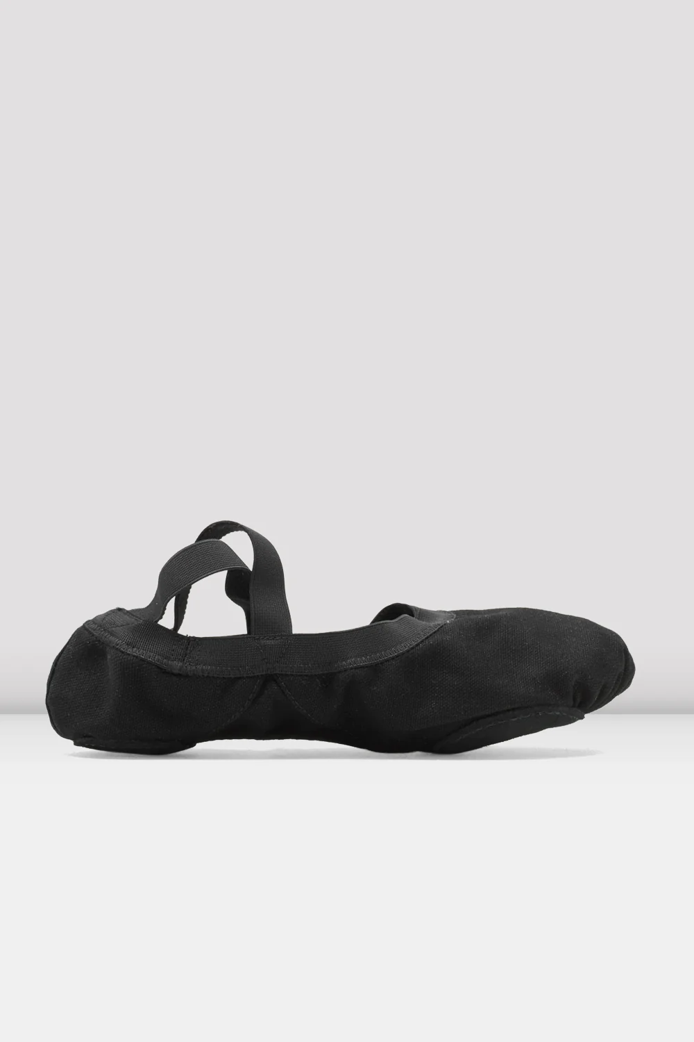 Ladies Pro Elastic Canvas Ballet Shoes - Image 2