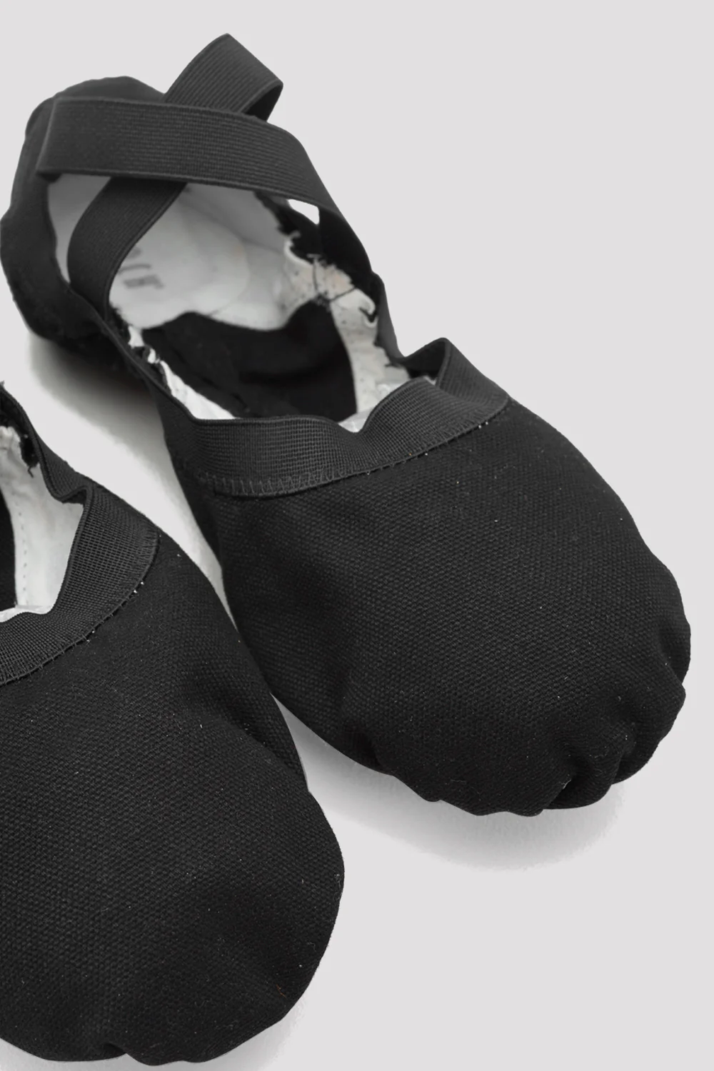 Ladies Pro Elastic Canvas Ballet Shoes - Image 5