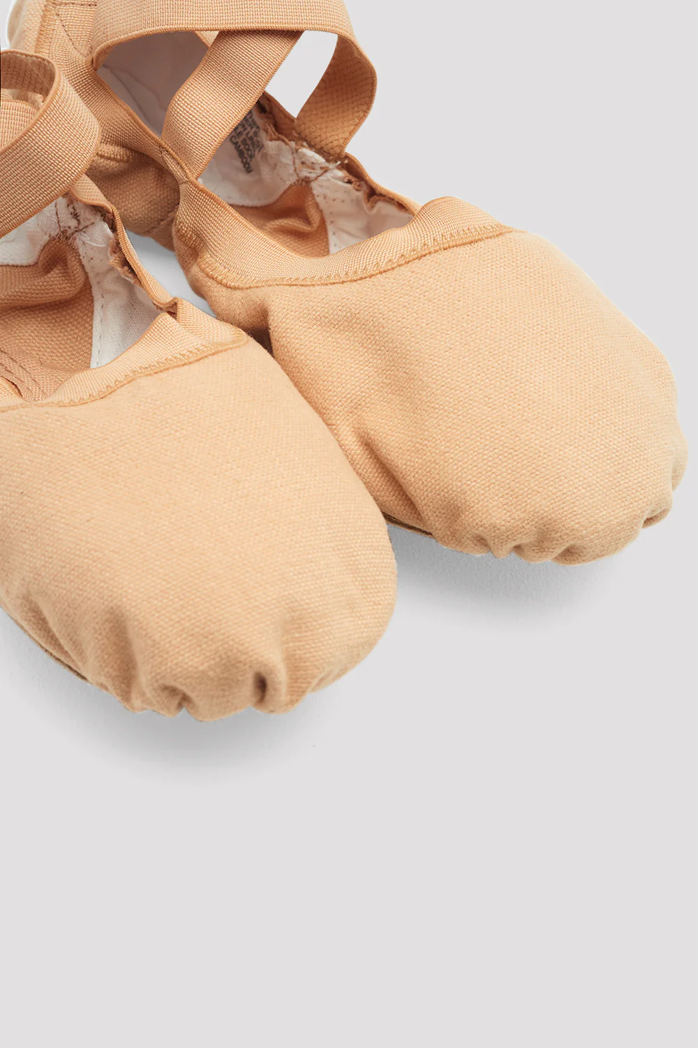 Ladies Pro Elastic Canvas Ballet Shoes - Image 4