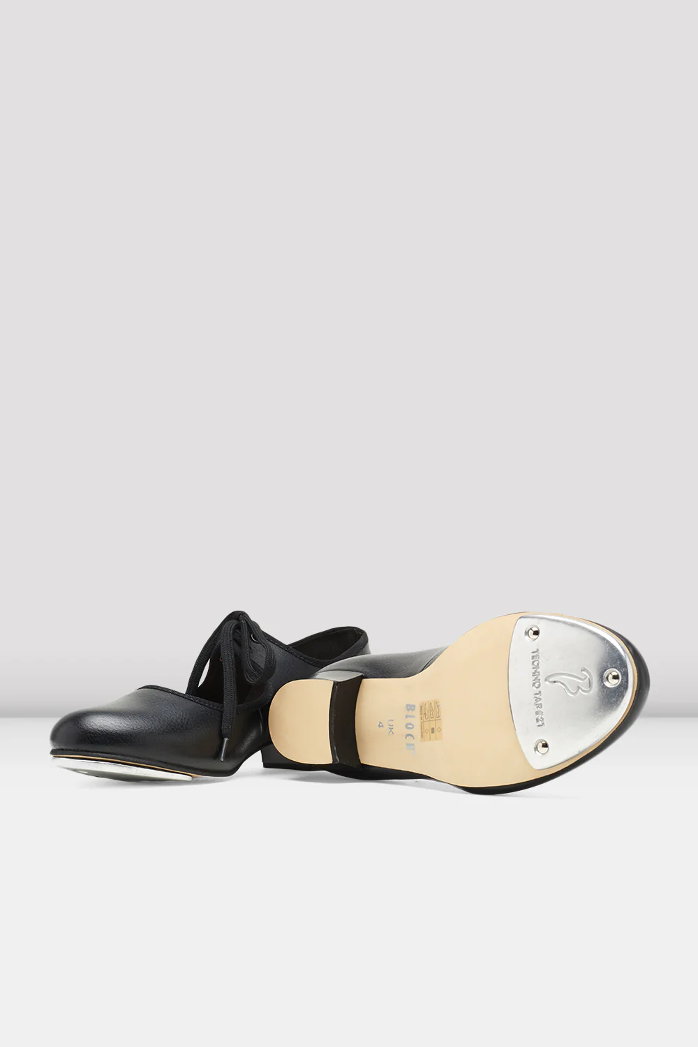 Ladies Shirley Tie-Up Tap Shoes - Image 4