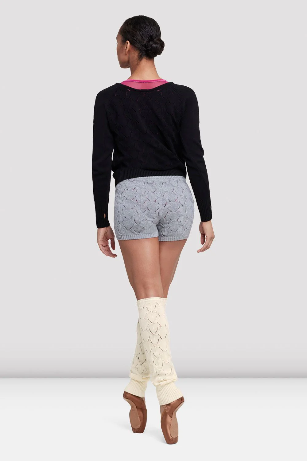 Ladies Stelle Knit Leg Warmers - Image 2