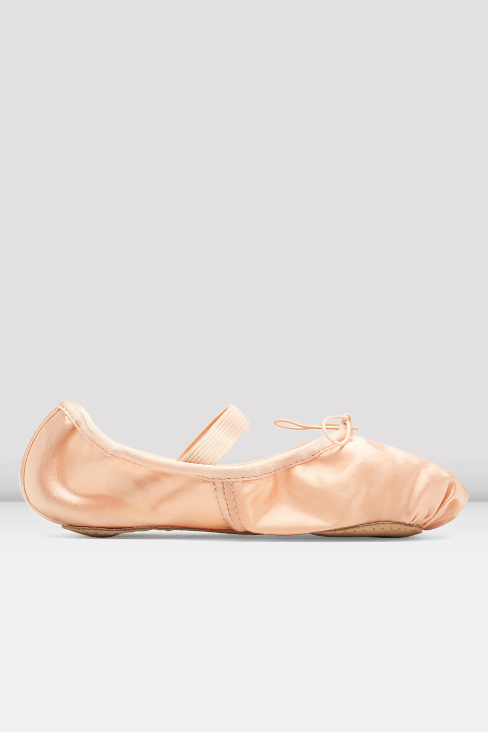 Ladies Stretch Satin Ballet Shoes - Image 2