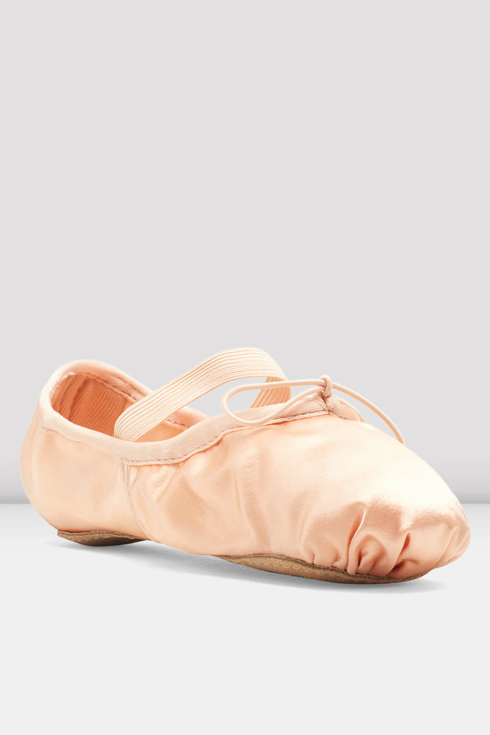 Ladies Stretch Satin Ballet Shoes - Image 3