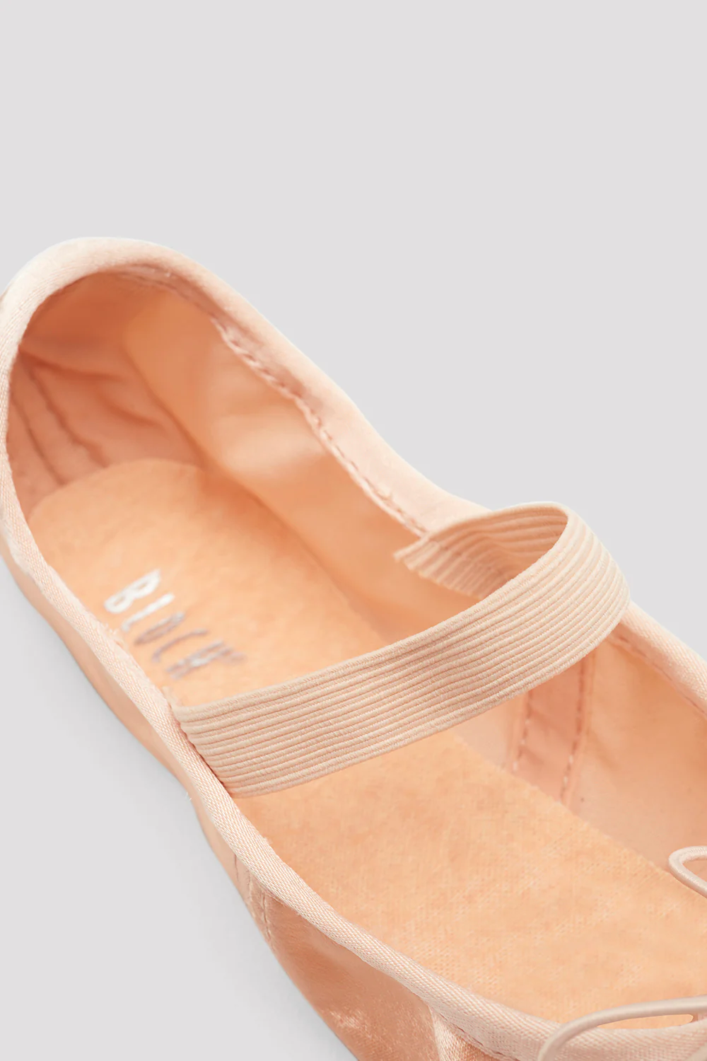 Ladies Stretch Satin Ballet Shoes - Image 6