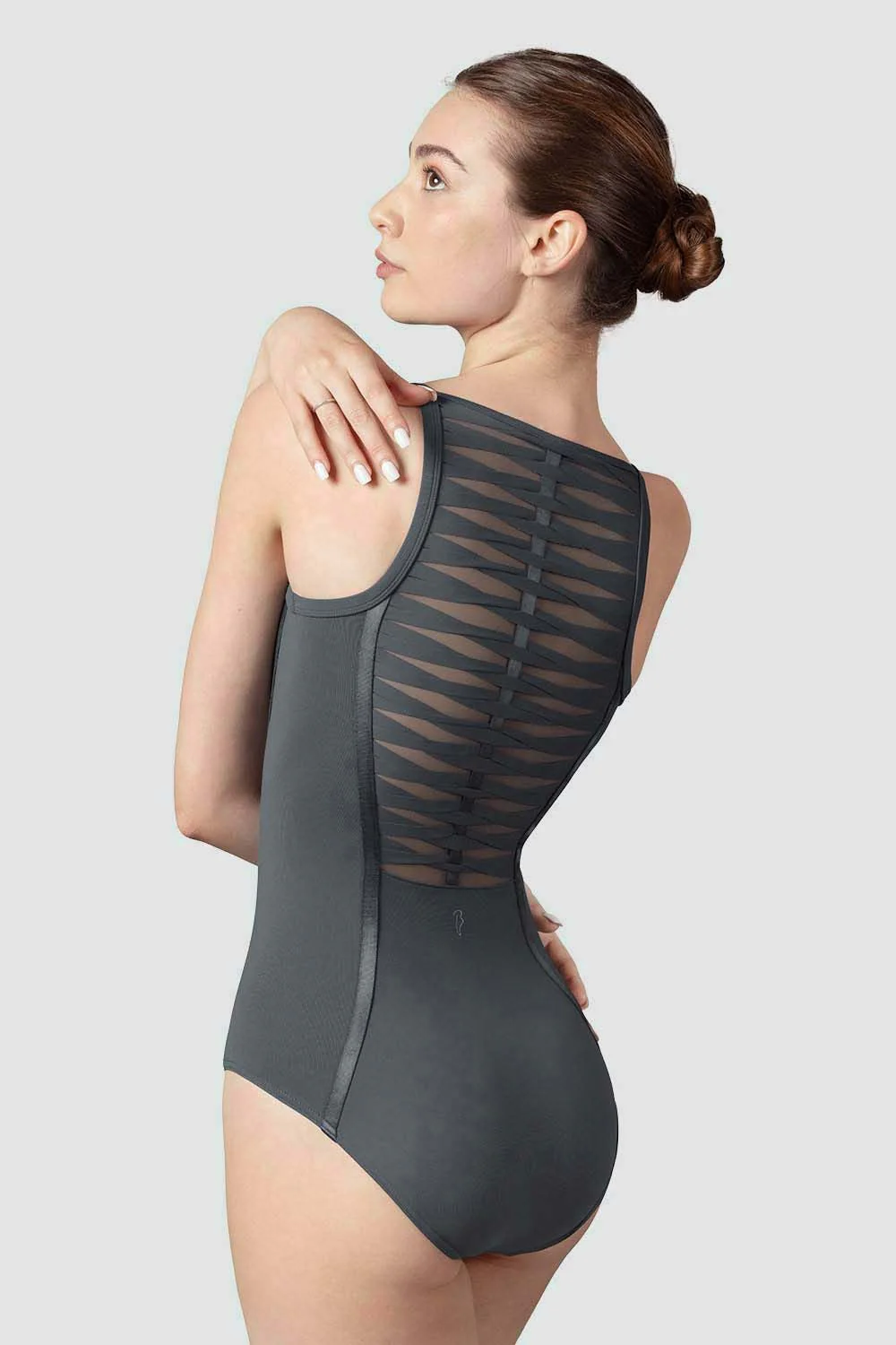 Ladies Suzie Mesh Back Leotard - Image 2