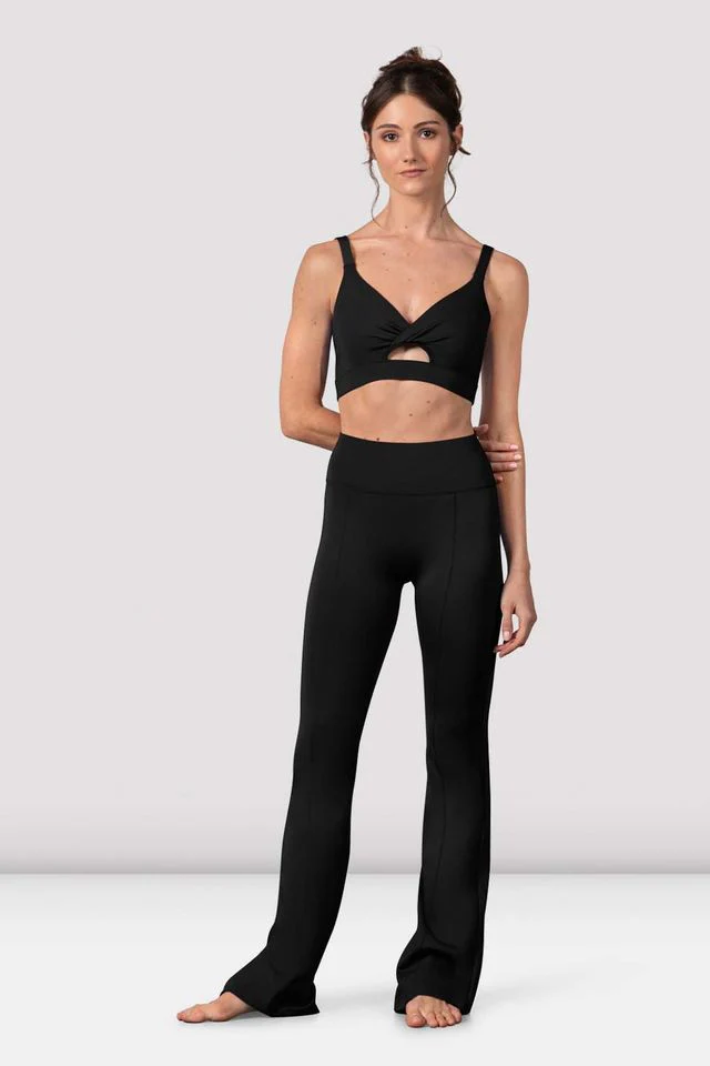 Ladies Vivian Twist Front Crop Top - Image 2