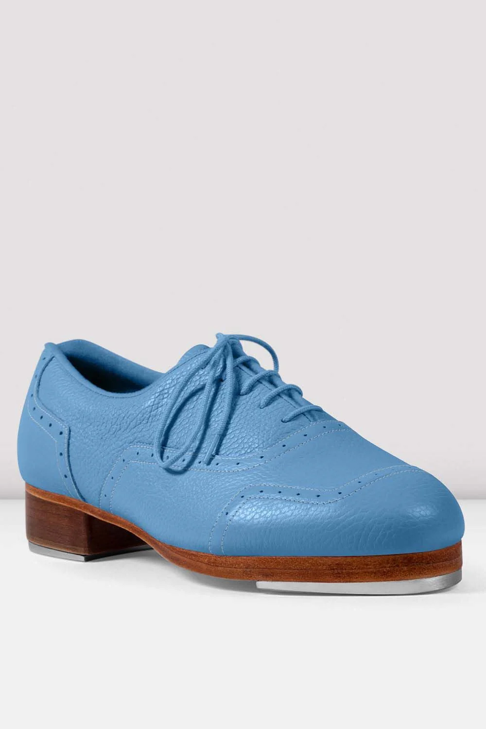 Mens Jason Samuels Smith Pebble Leather Tap Shoes - Image 4